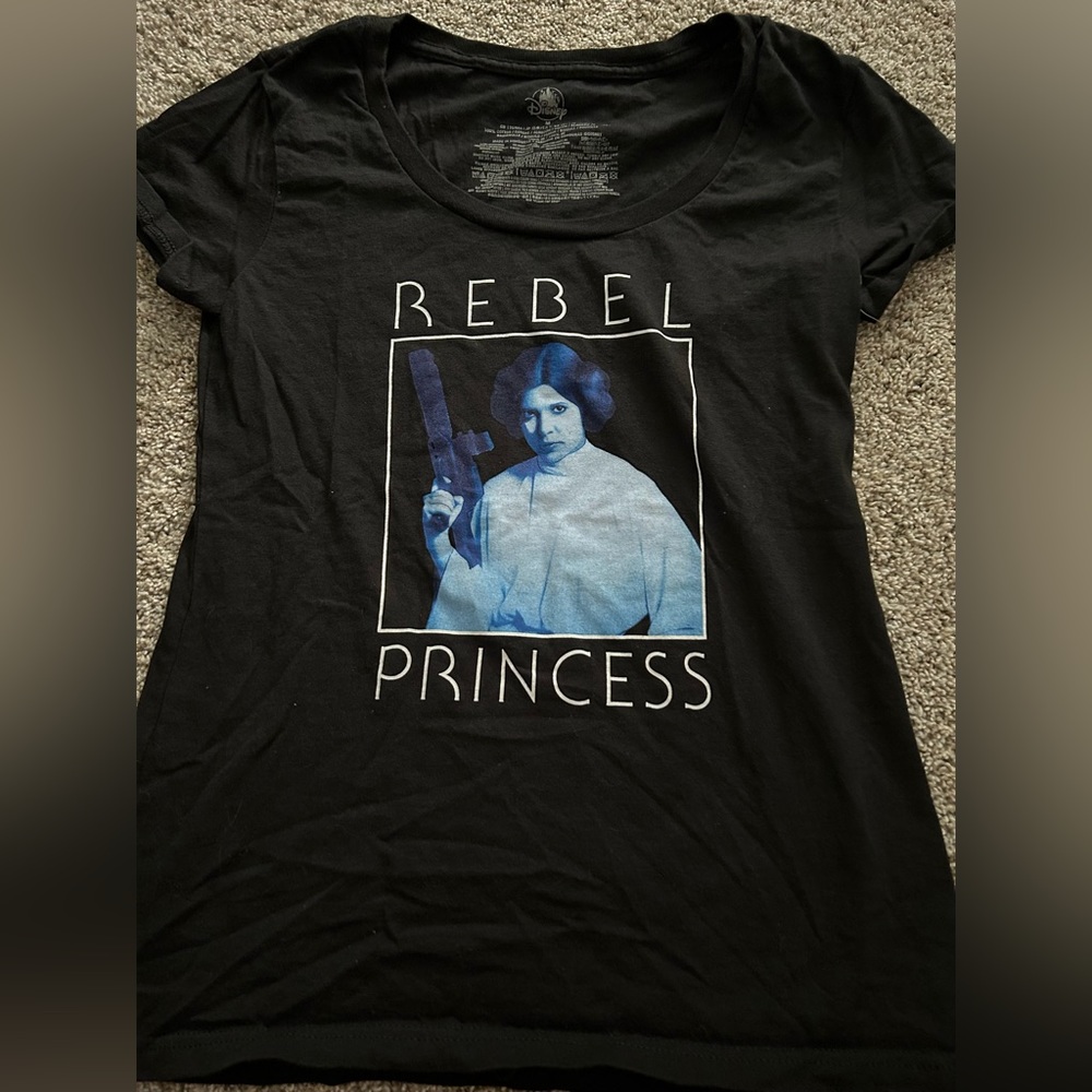 Disney Star Wars Princess Leia Women’s T-Shirt Size Medium